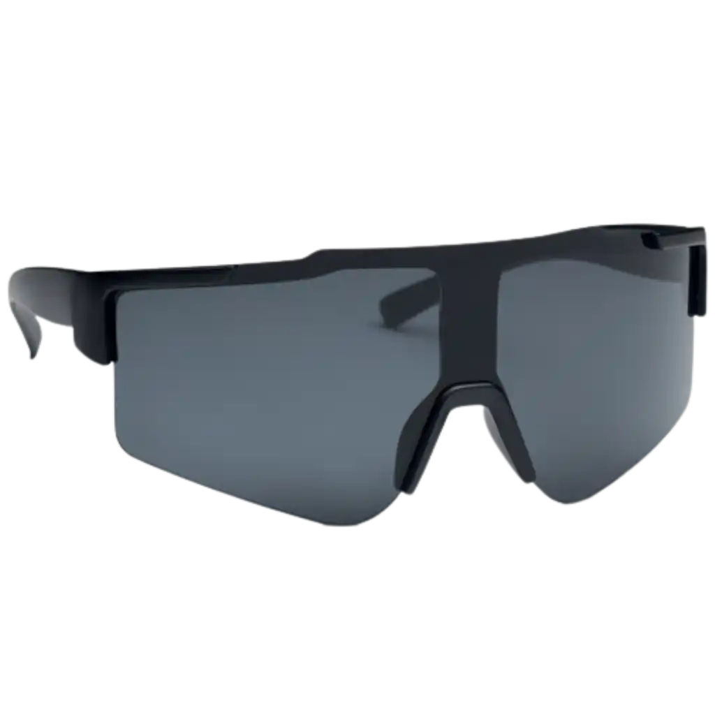 Sport urheilulasit omalla logolla musta linssi-ZigiZagi