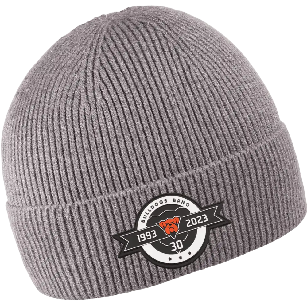 Viskoosipipo harmaa omalla kumimerkki logolla.