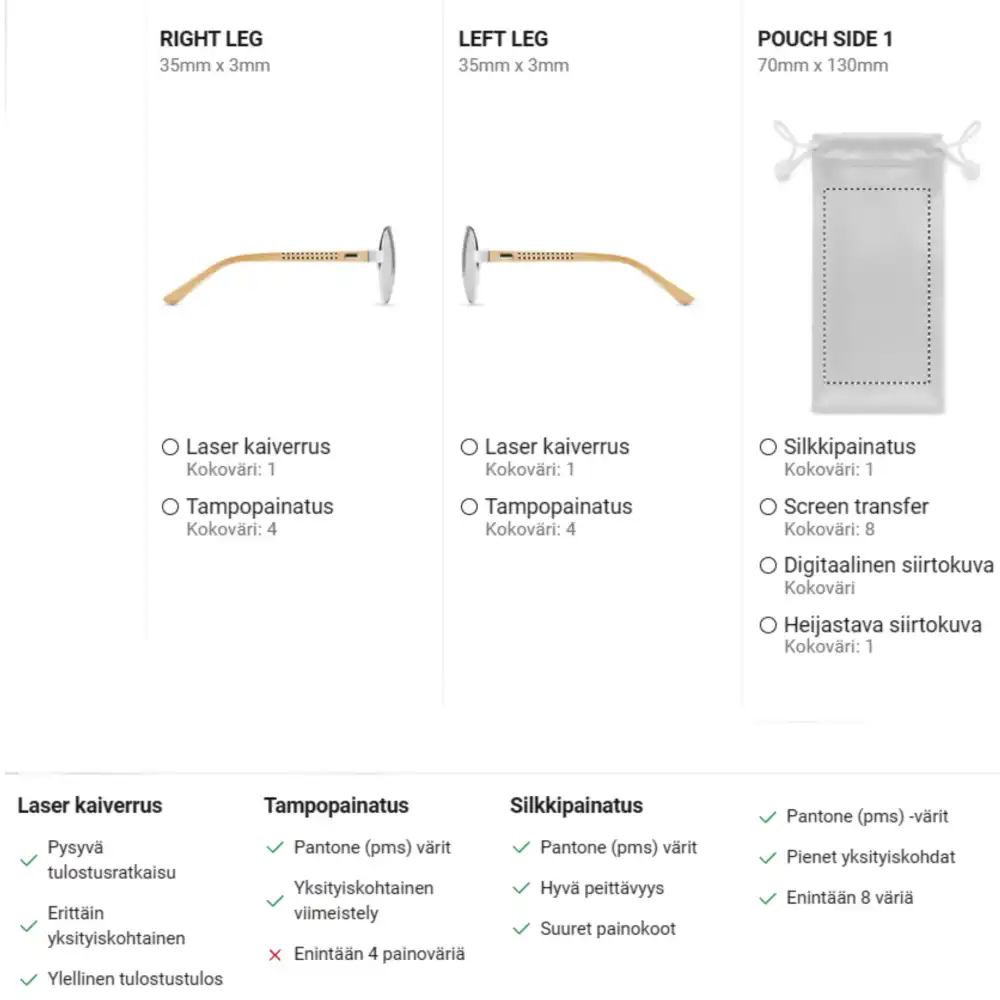 Honimor mainos aurinkinkolasit - ULKOILU JA VAPAA-AIKA