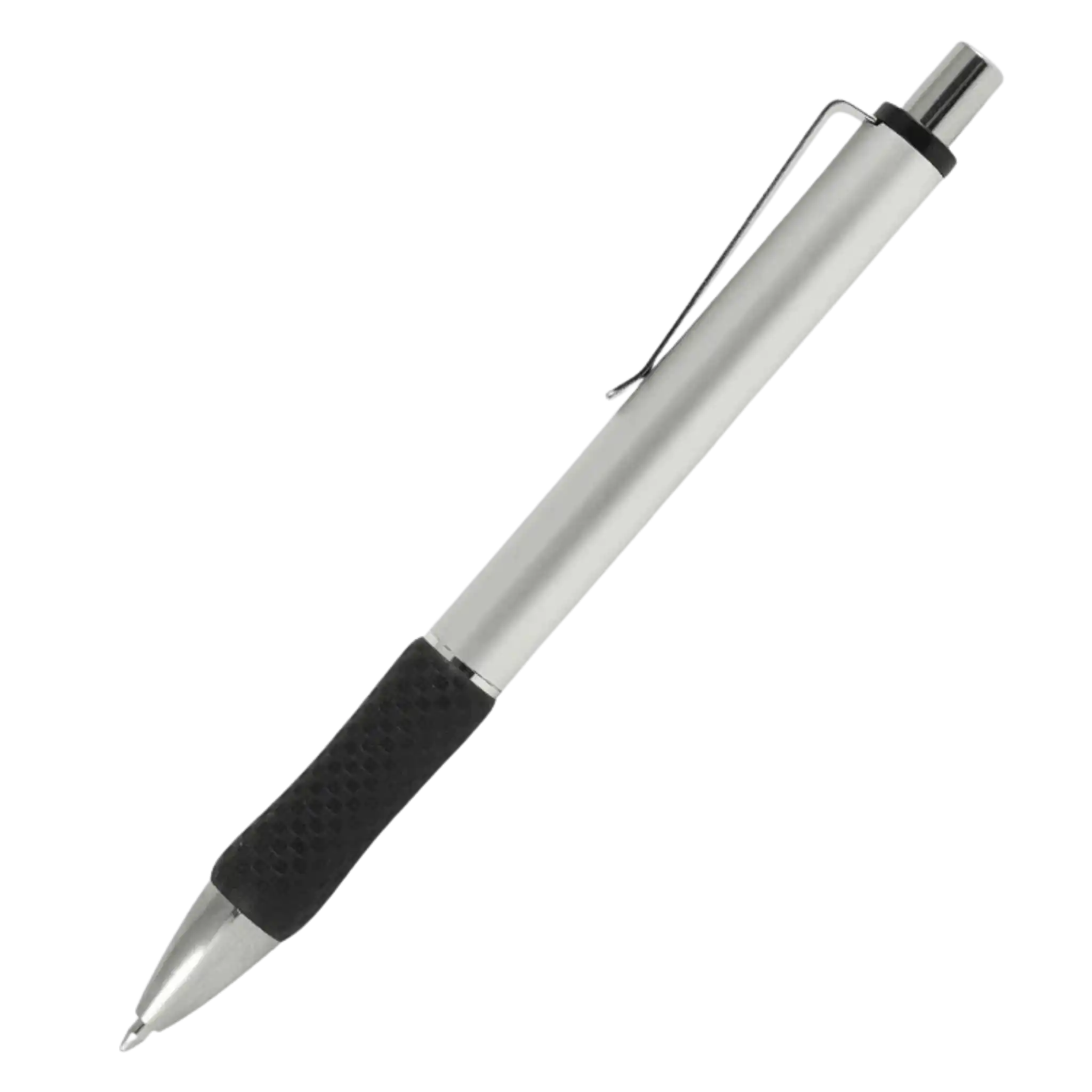 Bally metallinen mainoskynä omalla logolla – hopea