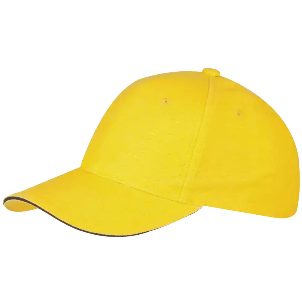 Classic Sandwich lippis omalla logolla, väri Keltainen