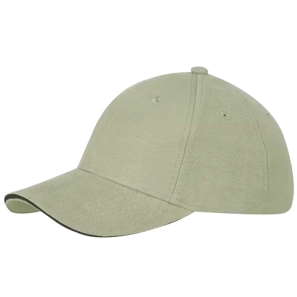 Mainoslippis omalla logolla Classic Sandwich, väri Khaki.