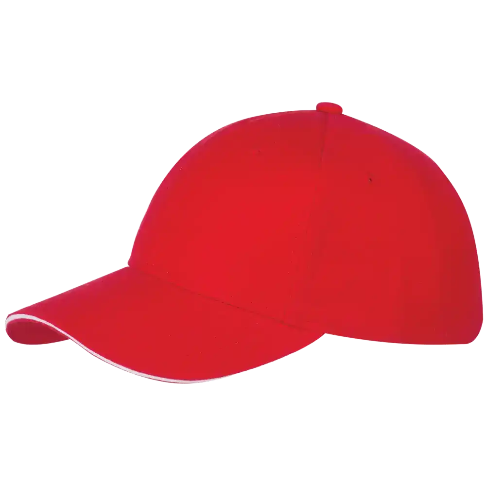 Classic Sandwich lippis omalla logolla, väri Punainen