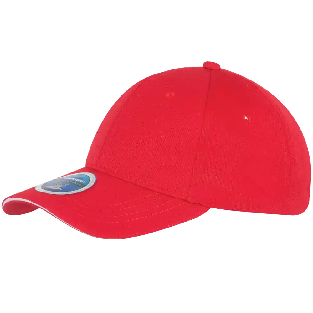 Cool Comfort lippis omalla logolla, väri Punainen