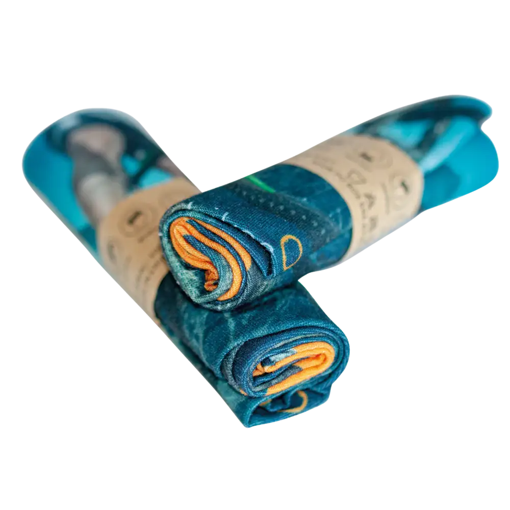 Kustomoitu Coolmax® tuubihuivi yrityksen omassa paperikääreessä