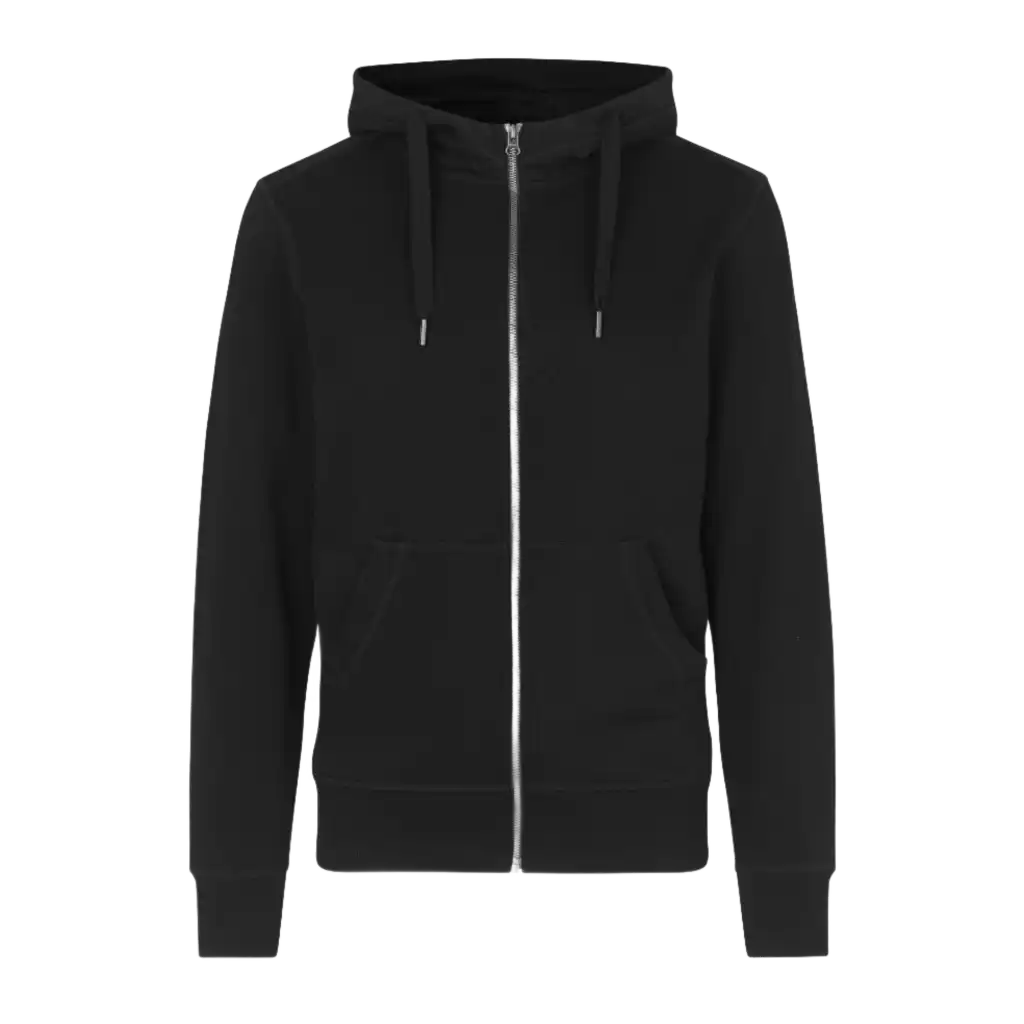 ID CORE HUPPARI omalla logolla 0638-Black-ZigiZagi