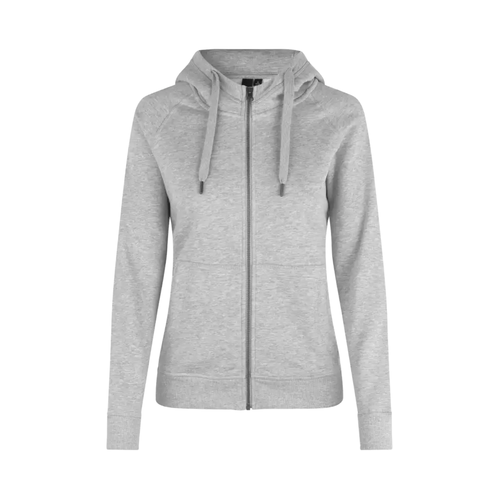 ID CORE 0639 - Huppari omalla logolla melange harmaa - ZigiZagi