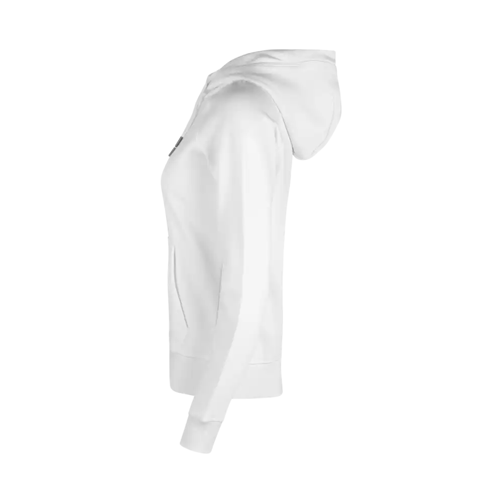 ID CORE 0639 - Huppari omalla logolla valkoinen - Vasen sivu -
ZigiZagi