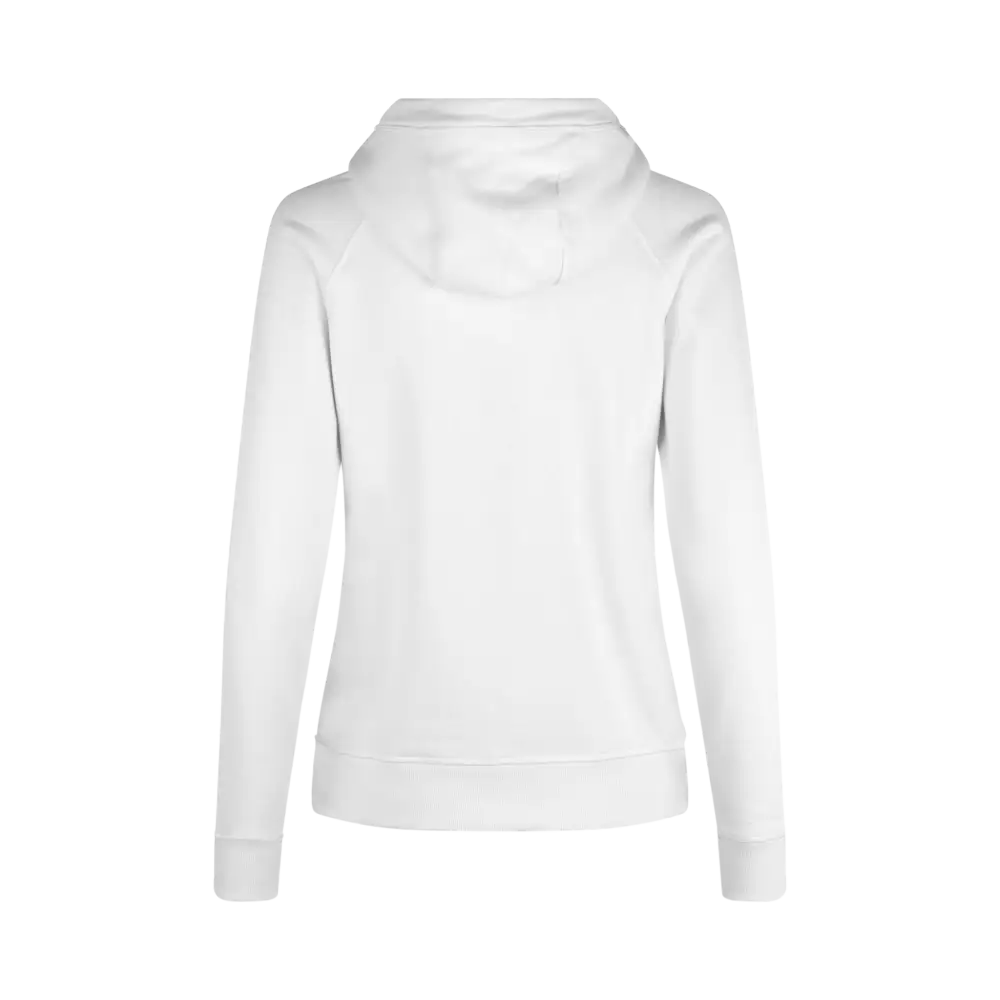 ID CORE 0639 - Huppari omalla logolla valkoinen - Takaa - ZigiZagi