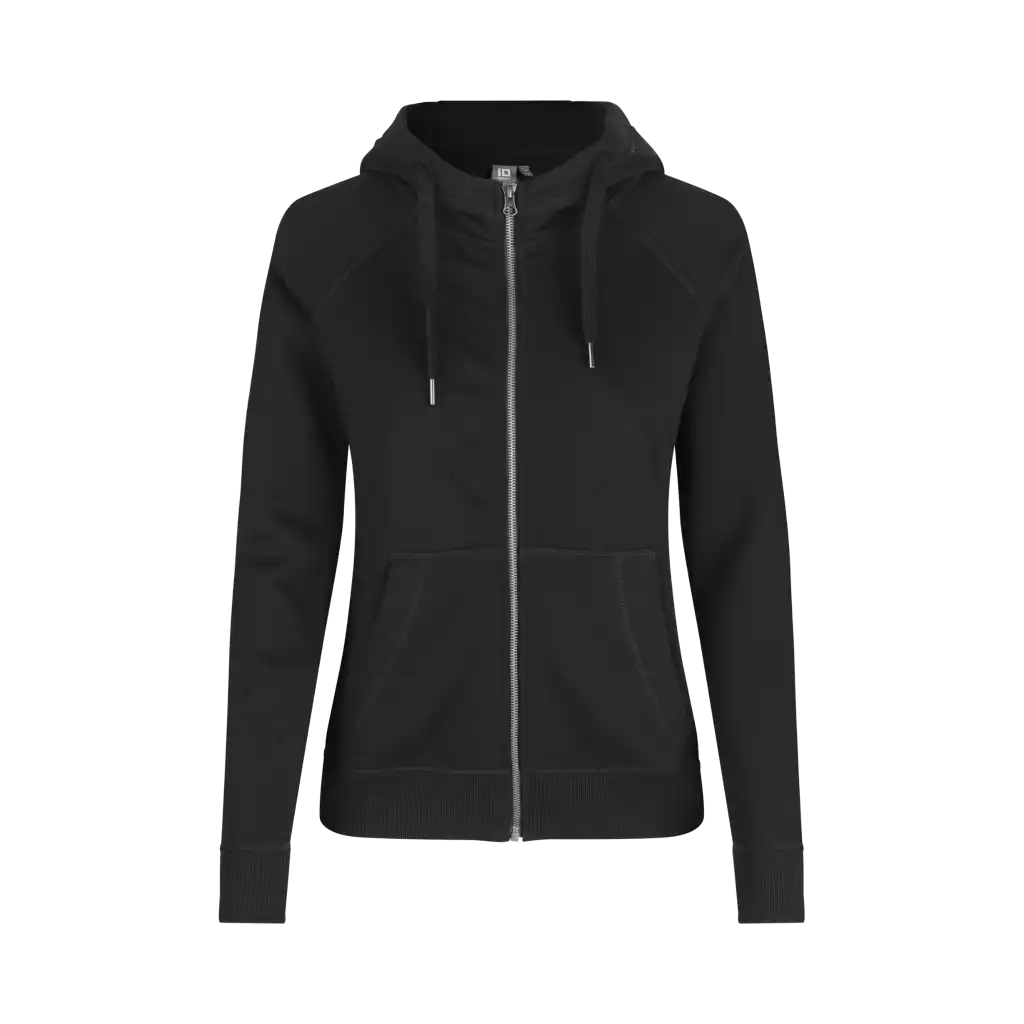 ID CORE 0639 Huppari omalla logolla - Musta - ZigiZagi