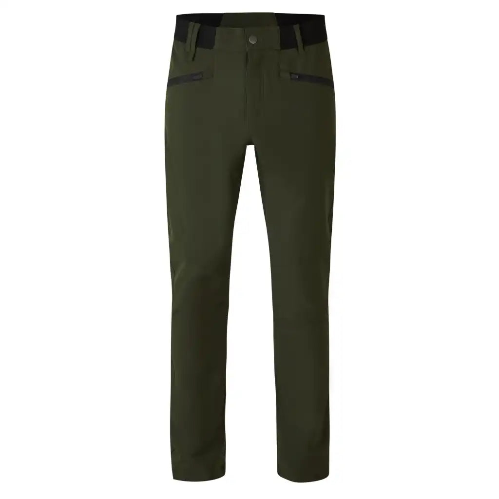 CORE stretch housut-Olive-ZigiZagi