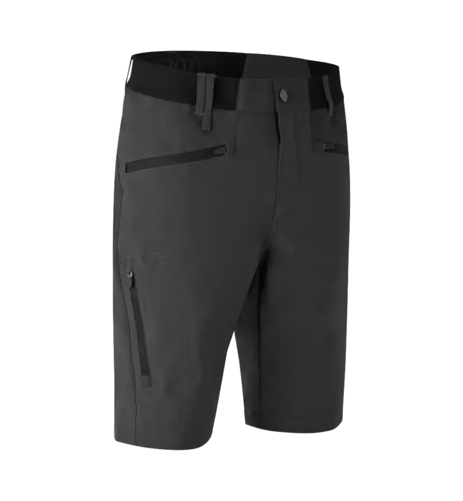 CORE STRETCH SHORTSIT ID 0912-Charcoal-ZigiZagi