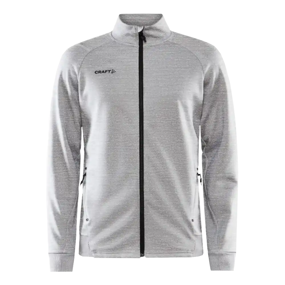 Takki omalla painatuksella - CRAFT UNIFY JACKET Grey Melange -ZigiZagi