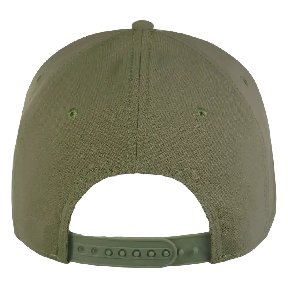 Kuva takaa Create lippis oliivi takakiinnitys