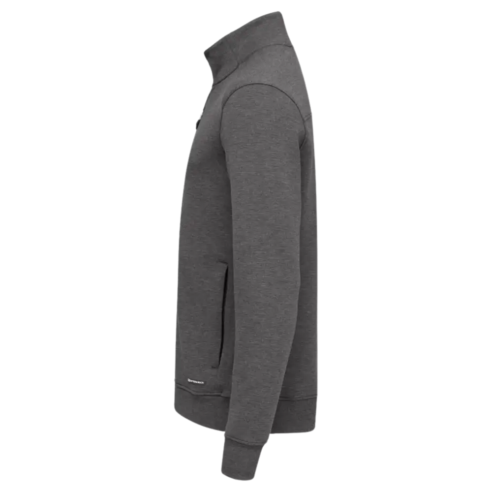 Pemberton Cardigan vasen sivu - 
 Antracite melange - Cutter&Buck - 
 ZigiZagi