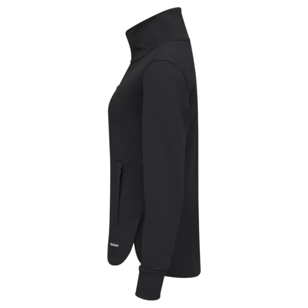 Pemberton Cardigan musta vasen sivu - Naiset - Huppari omalla logolla - ZigiZagi