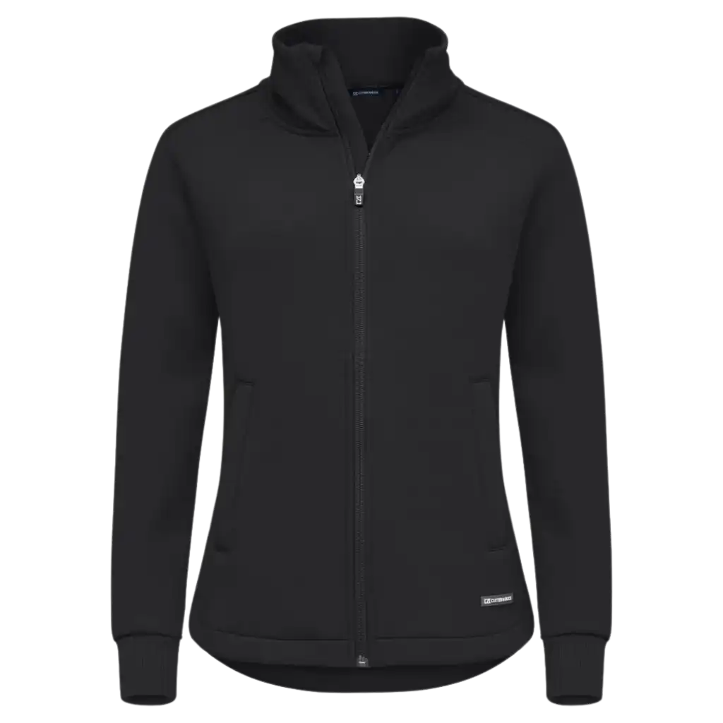 Pemberton Cardigan - Naiset musta Huppari omalla logolla - ZigiZagi