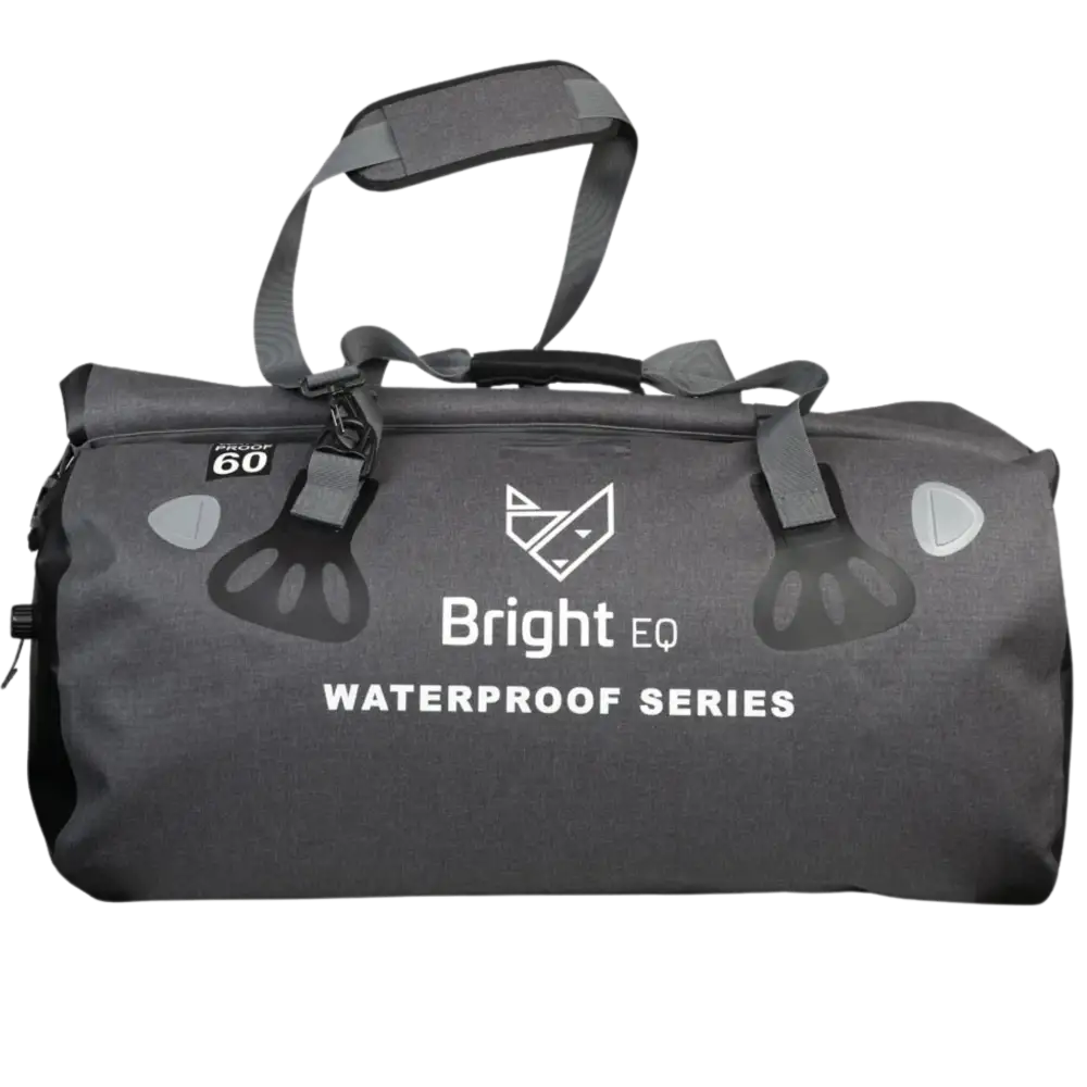 "Duffel bag"  Dark Grey kassi 60L - Henkilökunnan joululahjaksi - ZigiZagi