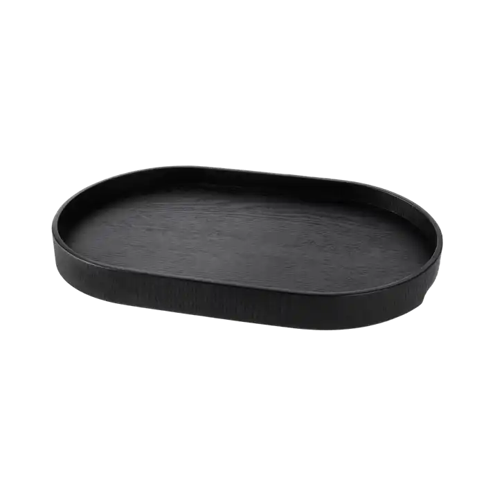 Musta Ekta Living iso tammiviilutarjotin (47x31cm) – tyylikäs premium-joululahja