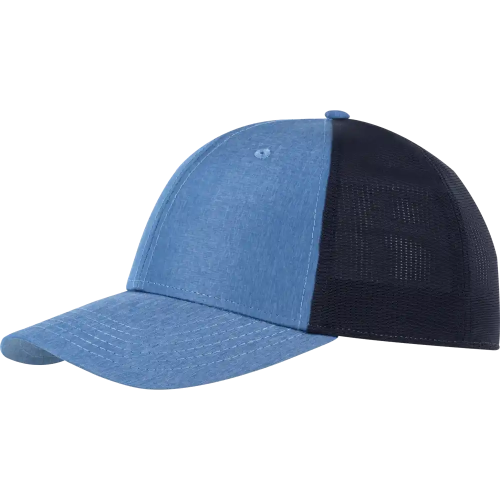 Flexfit Mesh lippis omalla logolla, väri Sininen.