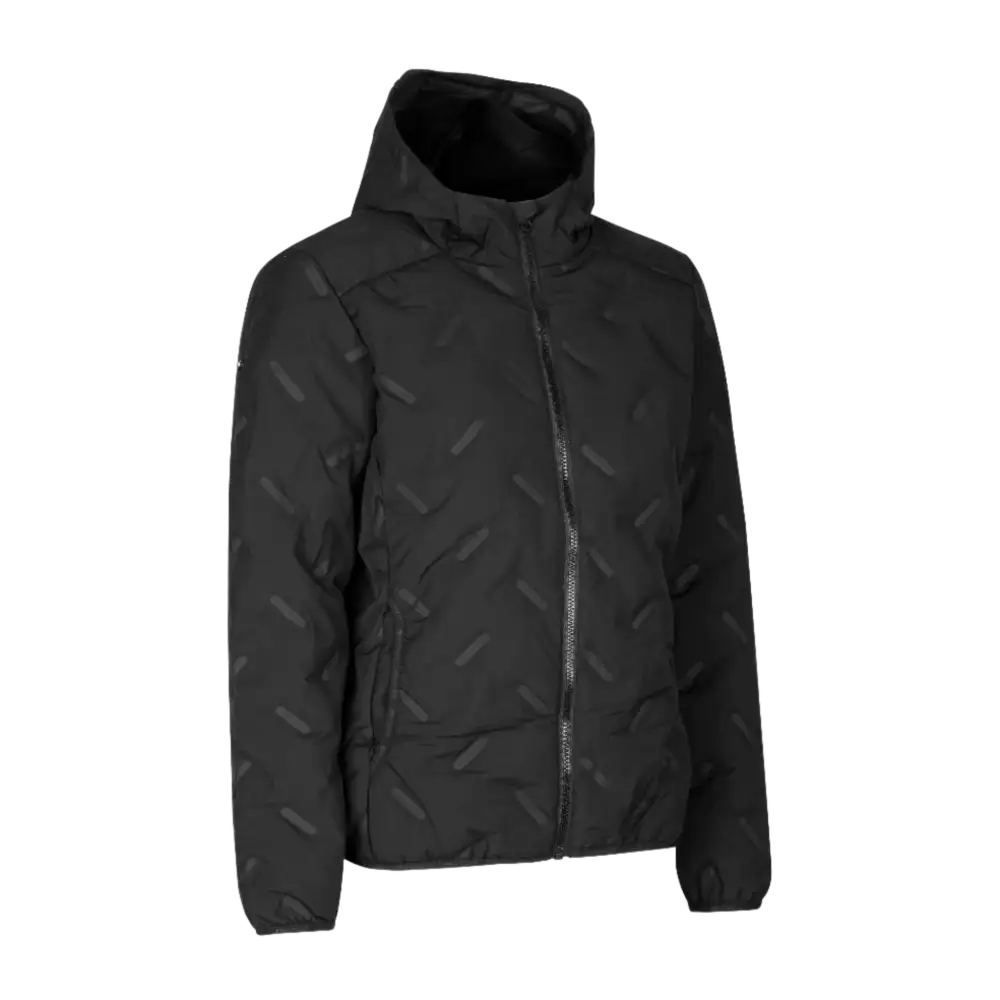 Takki yrityksen logolla - ID - GEYSER QUILTED JACKET W Black - Zigi Zagi