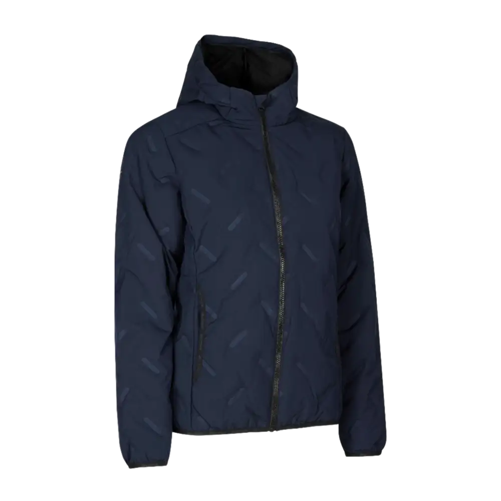 Takki yrityksen logolla - ID - GEYSER QUILTED JACKET W Navy - Zigi Zagi