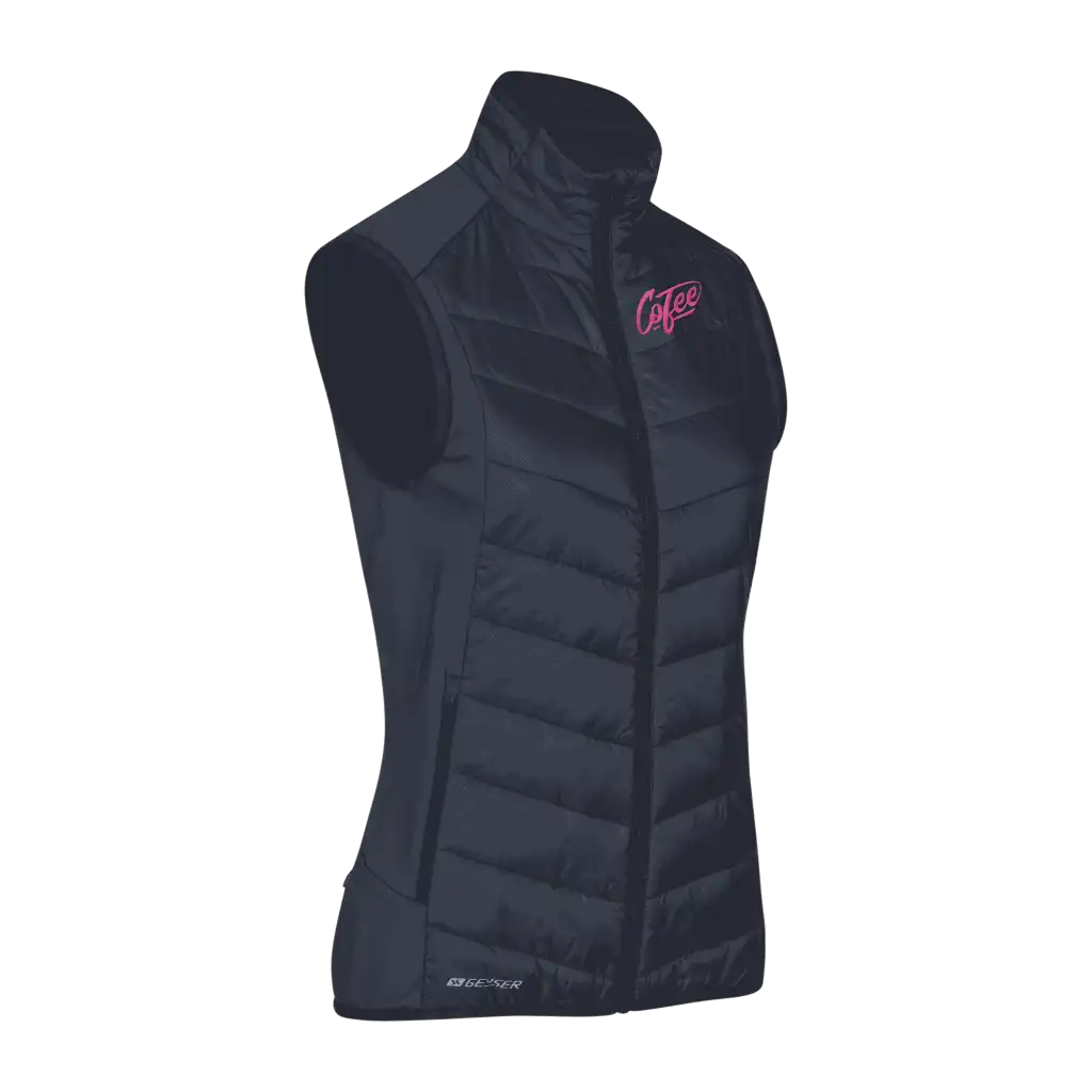 Navy GEYSER Hybrid Vest G11033 liivi omalla logolla – brodeerattu logo rinnassa