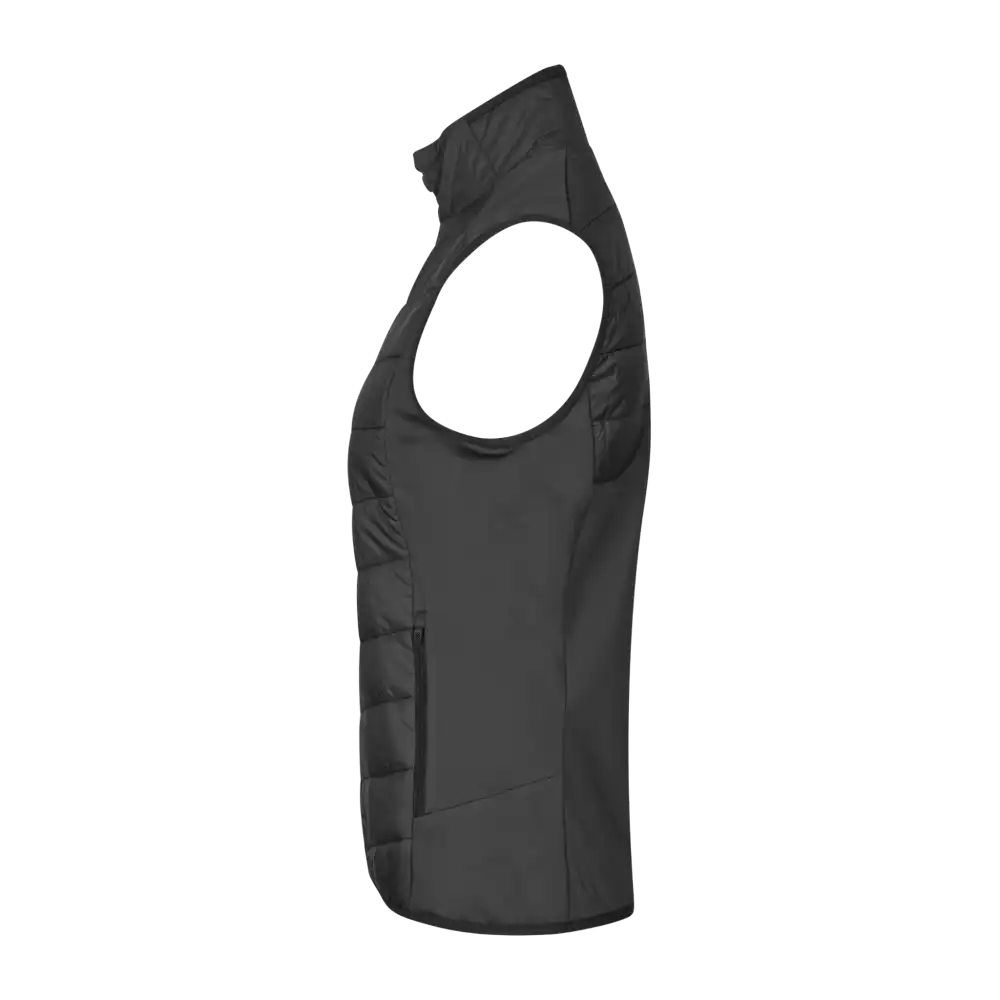 Musta GEYSER Hybrid Vest G11033 liivi omalla logolla – sivukuva