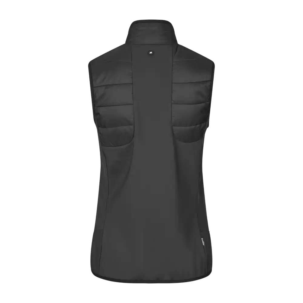 Musta GEYSER Hybrid Vest G11033 liivi omalla logolla – takakuva