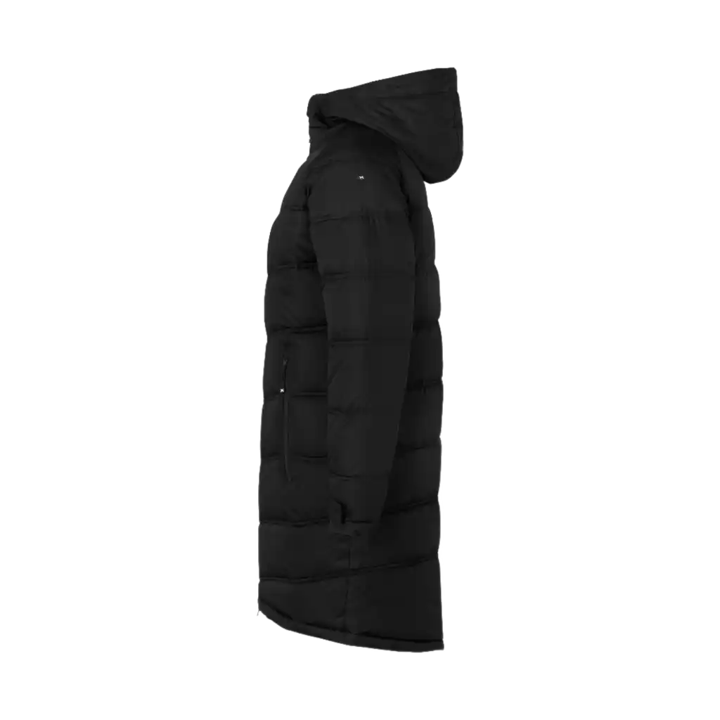 Musta GEYSER Winter Jacket naisille sivukuva – omalla logolla (G11070)