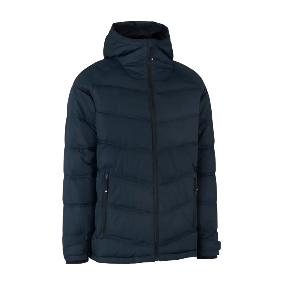 Navy GEYSER Winter Jacket omalla logolla â edestĂ€