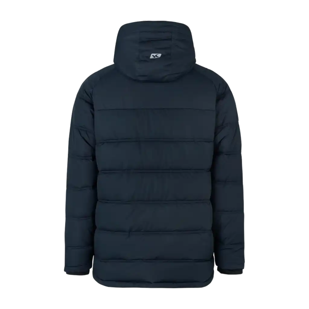 Navy GEYSER Winter Jacket omalla logolla – takaa