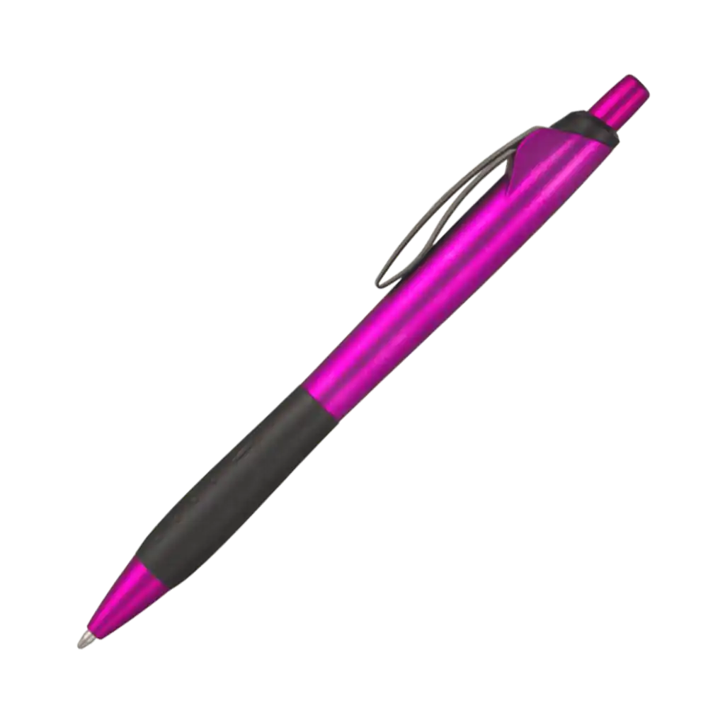 Hercules-mainoskynä omalla logolla – lila