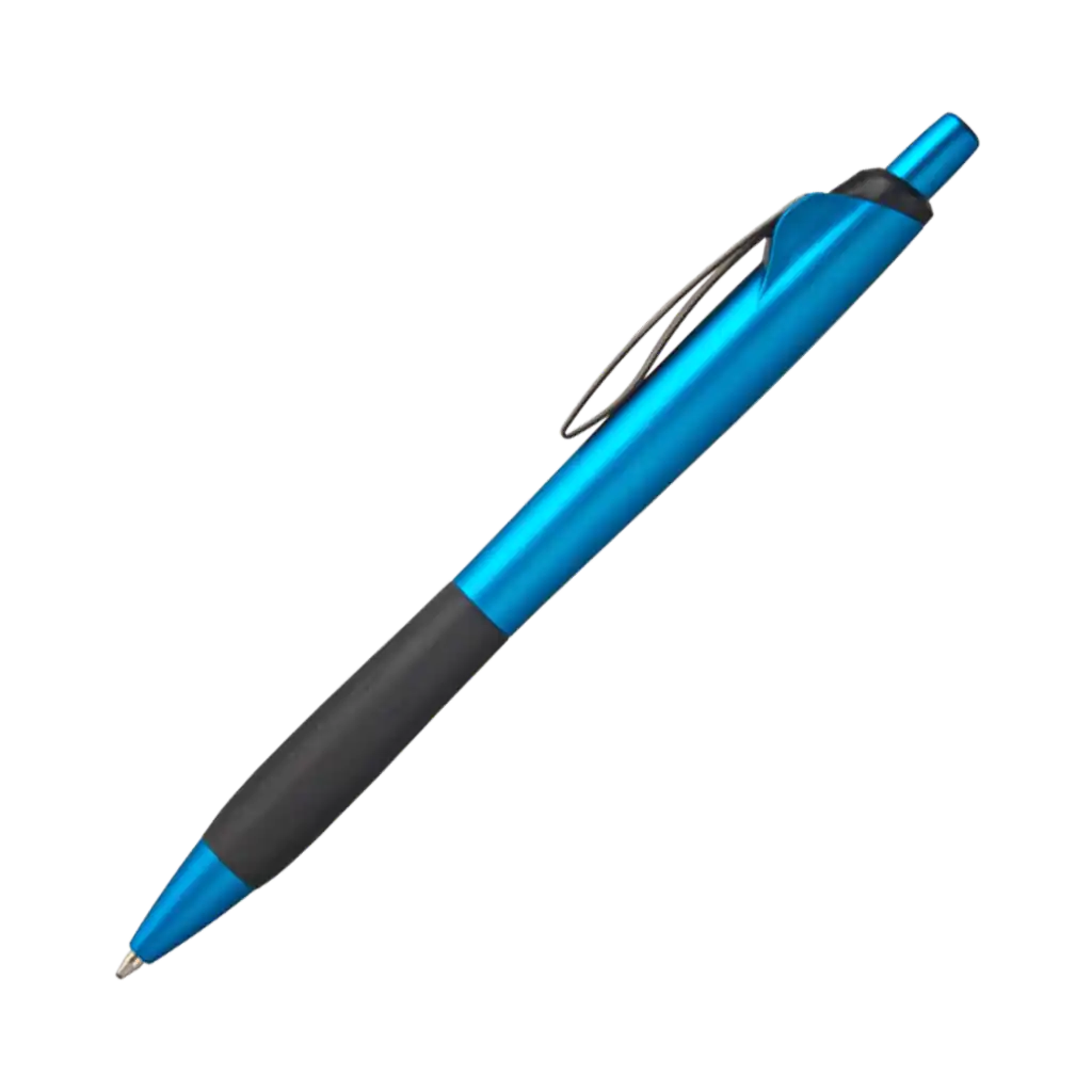 Hercules-mainoskynä omalla logolla – vaaleansininen