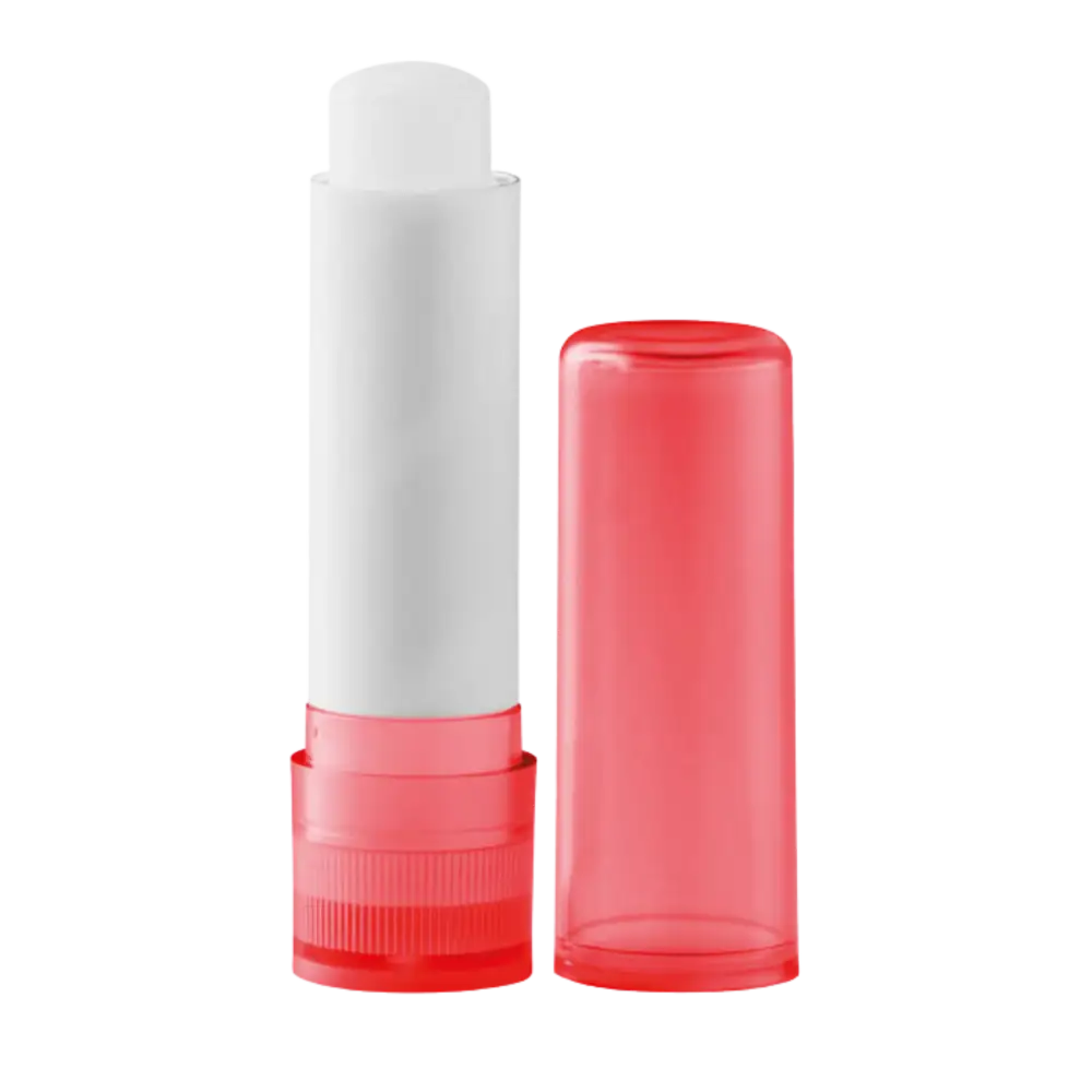 Huulirasva omalla logolla alk 0.75€ - Transparent red - Messut