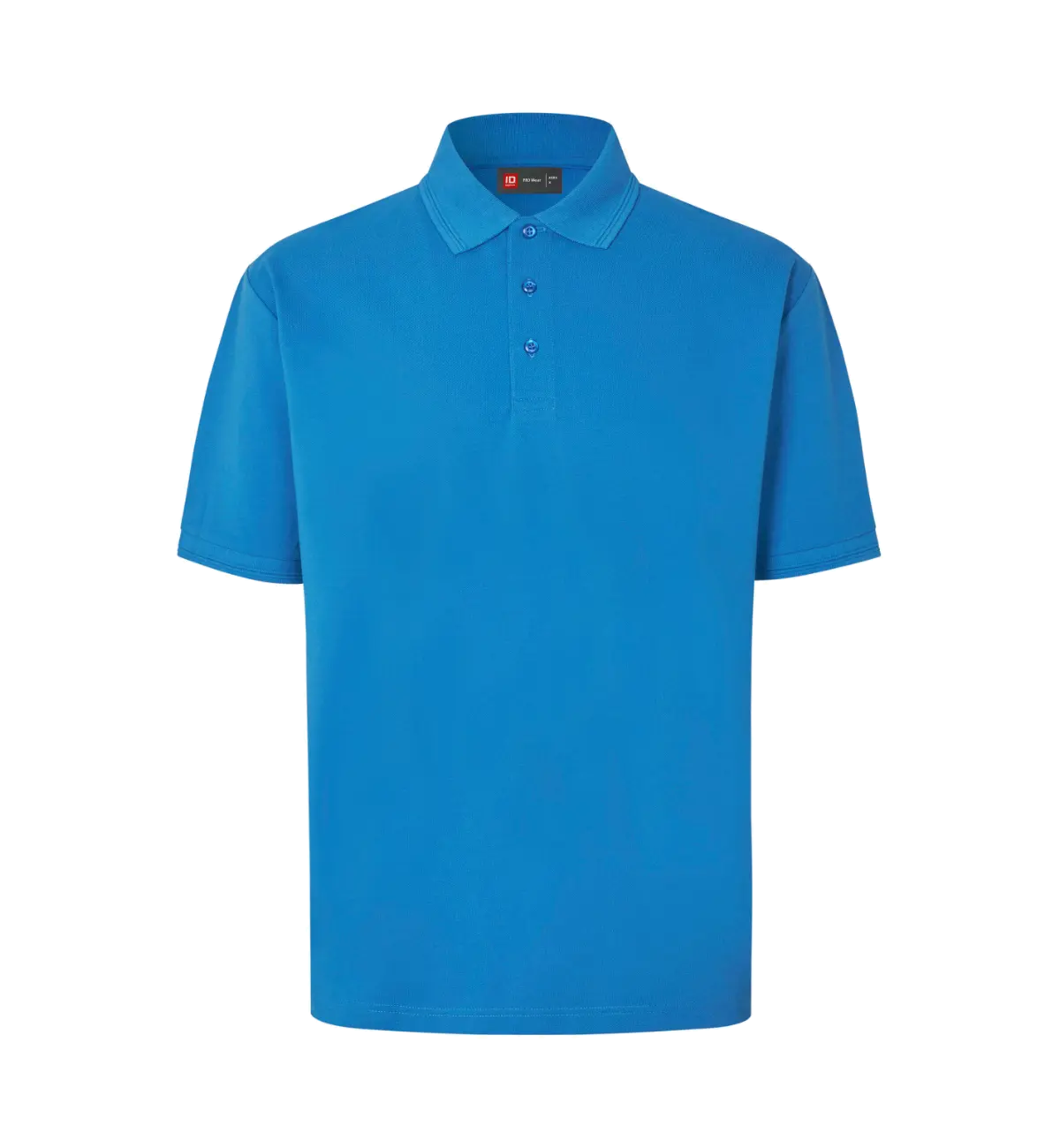ID PRO Wear 0324 miesten taskuton pikeepaita, taivaansininen, edestä