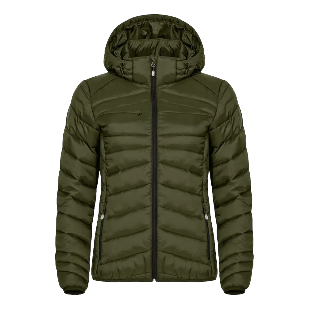 Takki firman logolla - CLIQUE - IDAHO WOMEN Fog Green  - KEVYTTOPPATAKKI - ZigiZagi