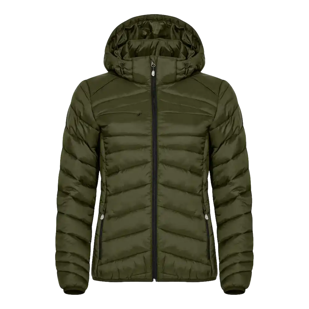 Takki firman logolla - CLIQUE - IDAHO WOMEN Fog Green - KEVYTTOPPATAKKI - ZigiZagi