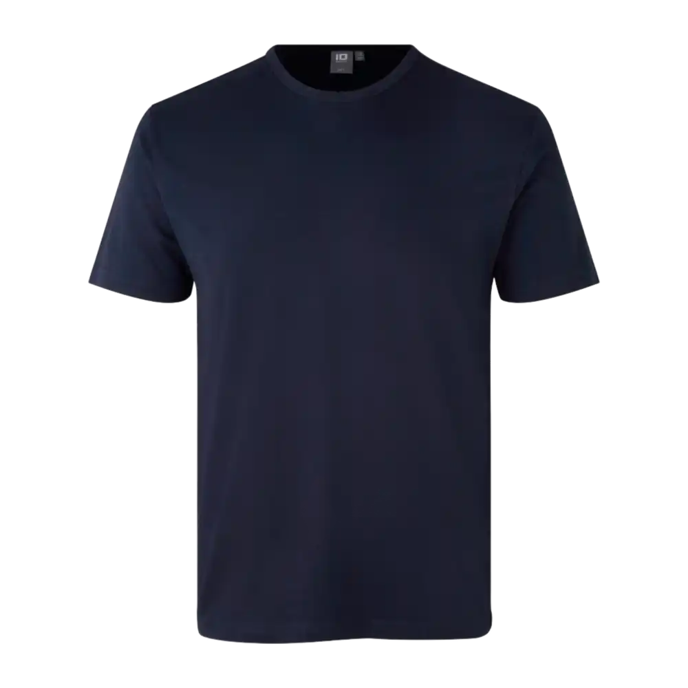 Navy Interlock T-paita ID® 0517 – tummansininen laadukas t-paita omalla logolla