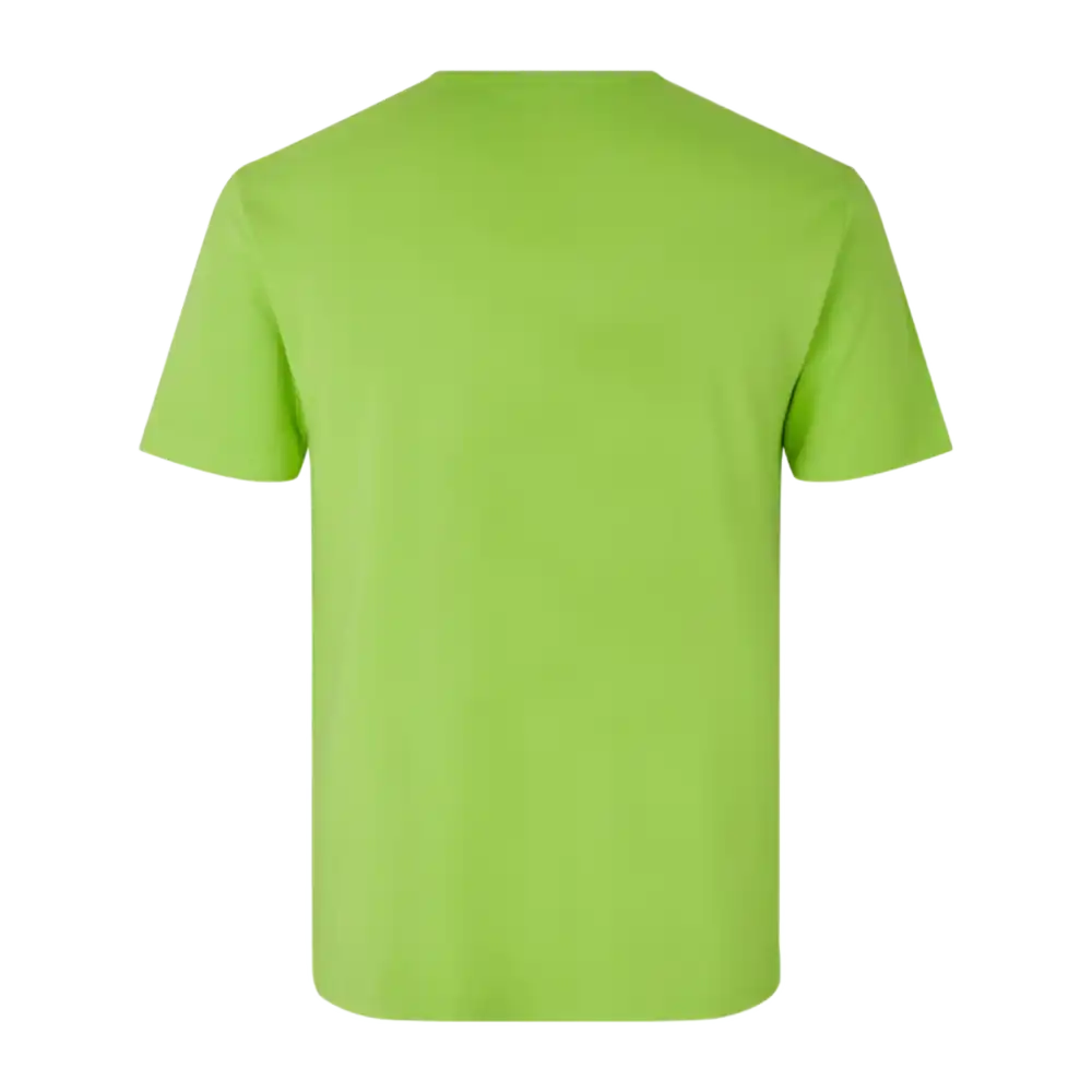 Lime Interlock T-paita ID® 0517 – takakuva, saumojen laatu ja ryhdikäs malli