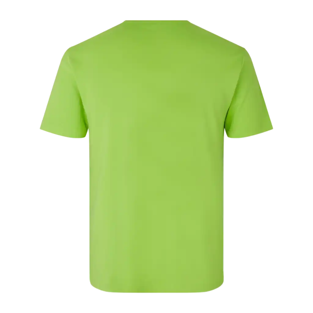 Lime Interlock T-paita ID® 0517 – takakuva, saumojen laatu ja ryhdikäs malli