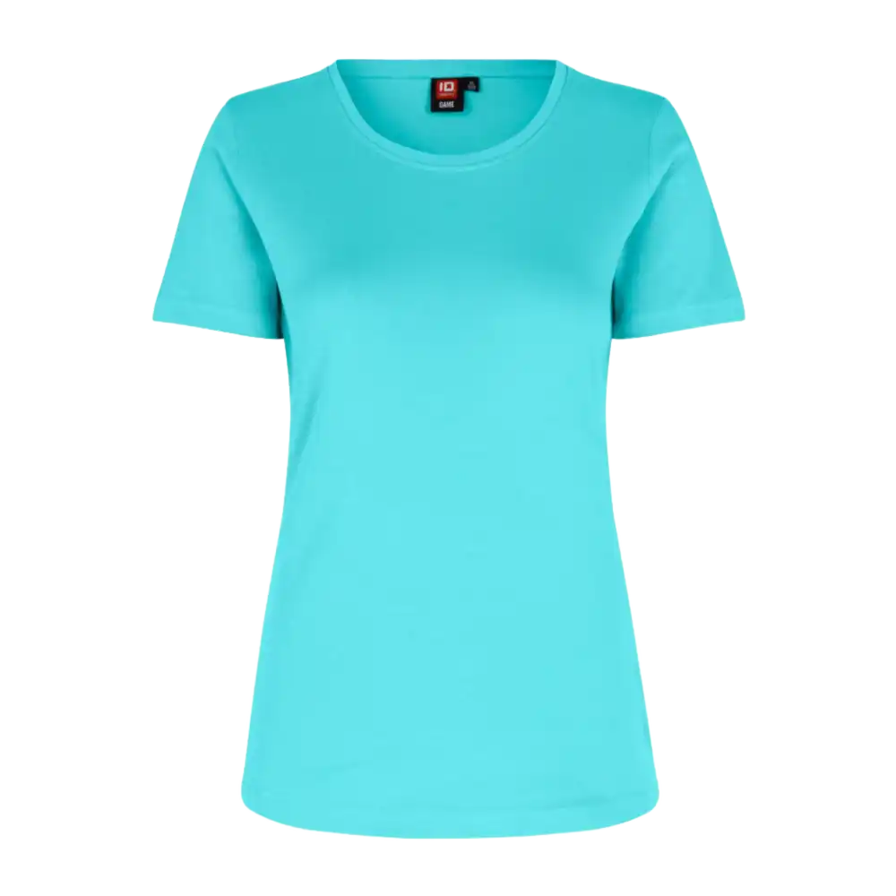 Minttu naisten Interlock T-paita ID® 0508 – pehmeä ja hengittävä puuvillainen t-paita omalla logolla