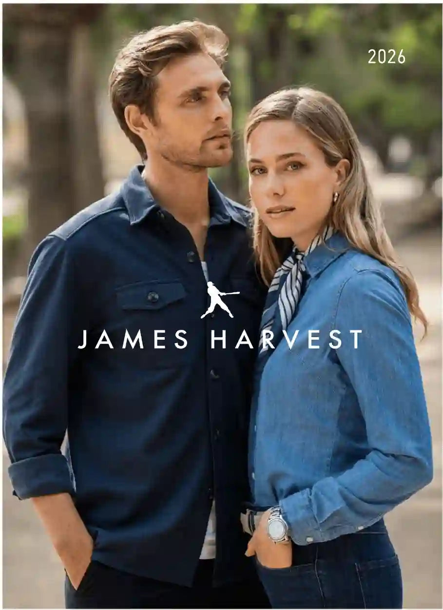 James Harvest 2026 yritysvaatekuvaston kansi