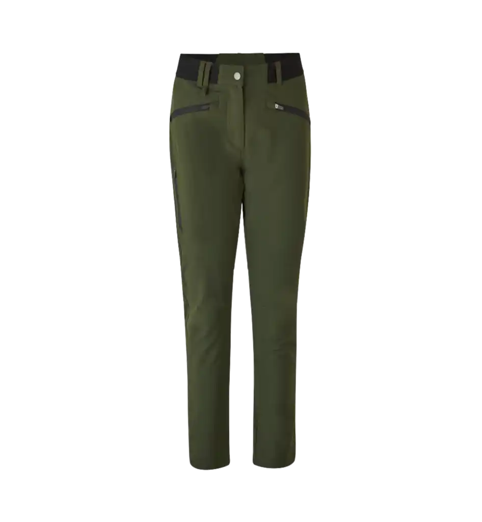 CORE STRETCH HOUSUT NAISET-Olive-ZigiZagi
