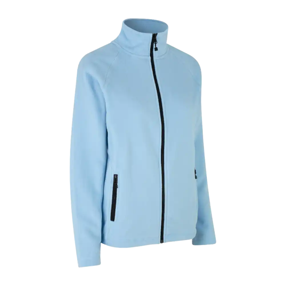 IDÂź Cardigan 0805 vaaleansininen fleece â pehmeĂ€ ja hengittĂ€vĂ€ naisten microfleece
