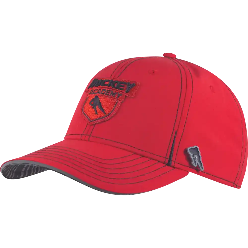 Custom lippis flex cotton embroidery badge + metal logo - ZigiZagi