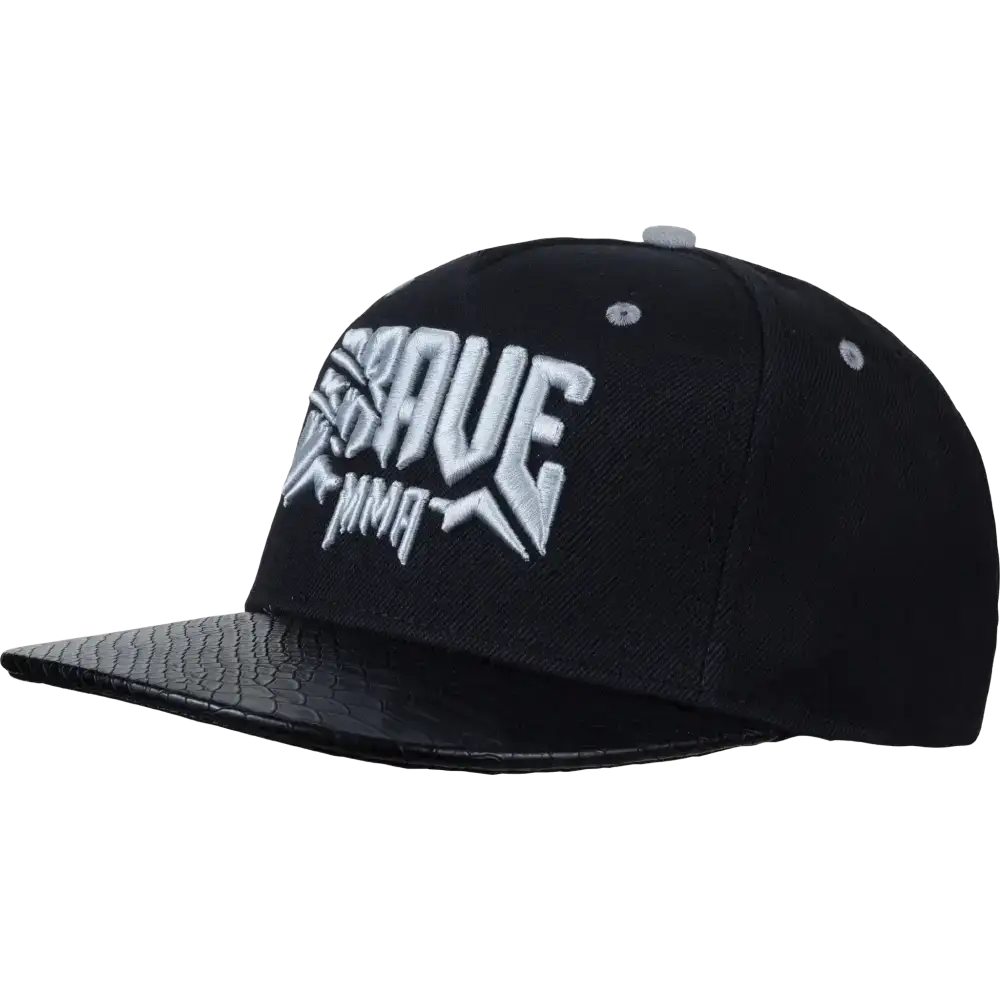 Kustomoitu lippis Snapback - 3D Brodeeraus + Nahkalippa - ZigiZagi