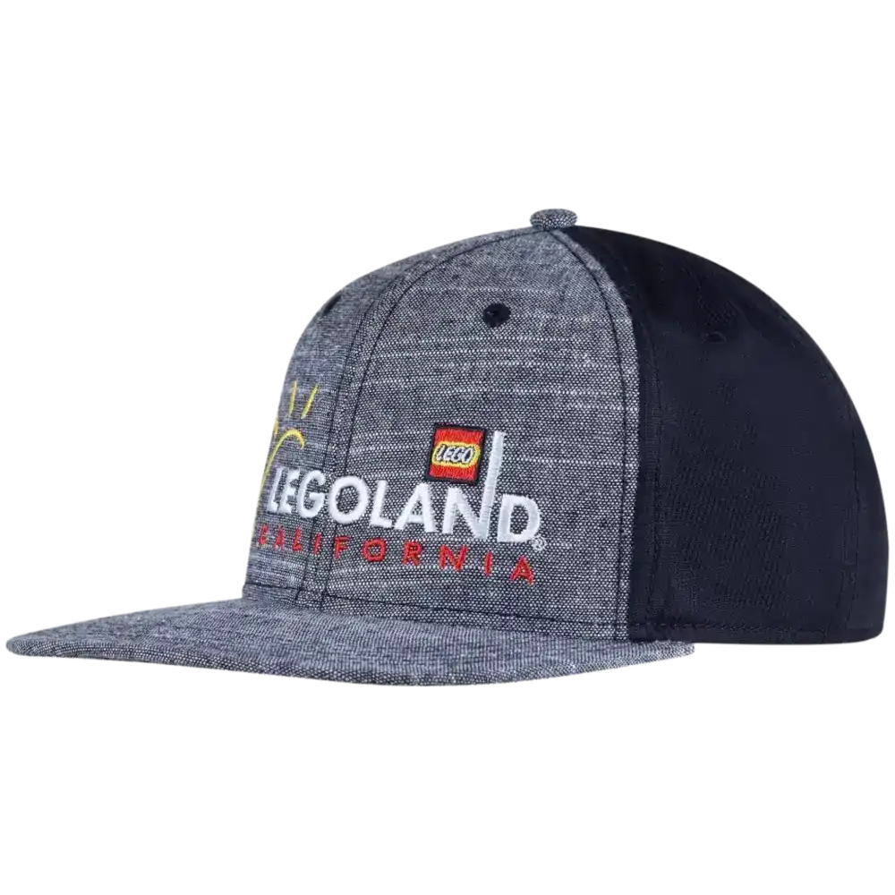 Kustomoitu lippis Snapback Melange + 2D Brodeeraus -ZigiZagi