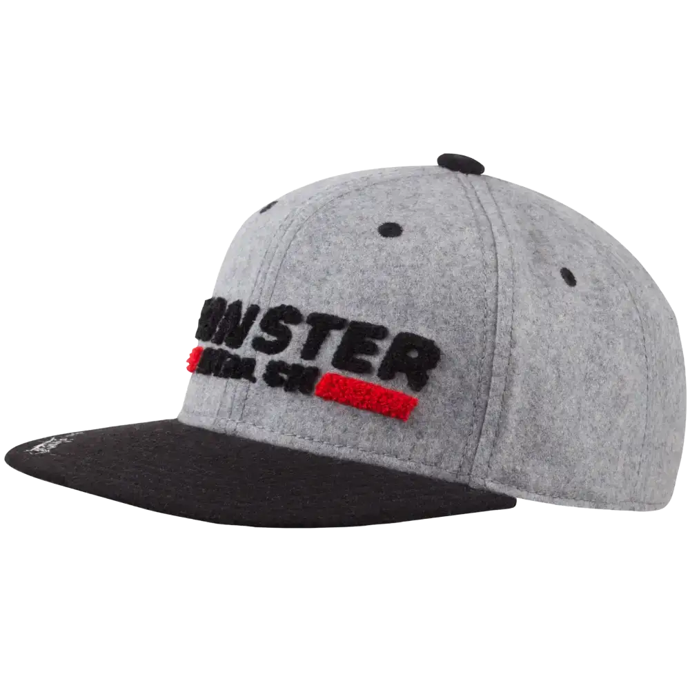 Kustomoitu lippis Snapback Melange + Terry logo -ZigiZagi