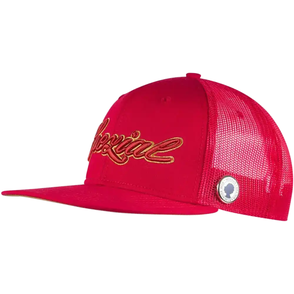 Snapback mesh kustomoitu lippis - 3D Brodeeraus + metal logo - ZigiZagi